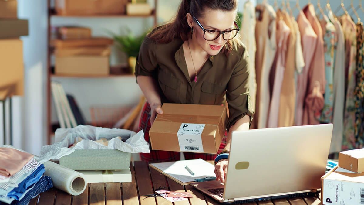 Business Owner Checks the latest UpNonStop blog post