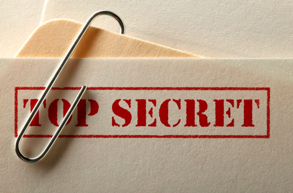 Top Secret File Binder