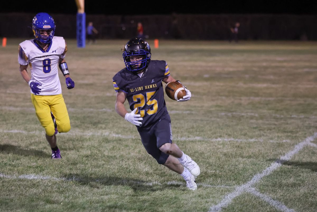 Hawks Rally Falls Just Short Against Highwood, 32-26, on Senior Night