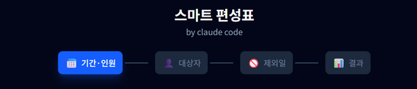 Claude Code로 직원 차출 프로그램 만들어보기