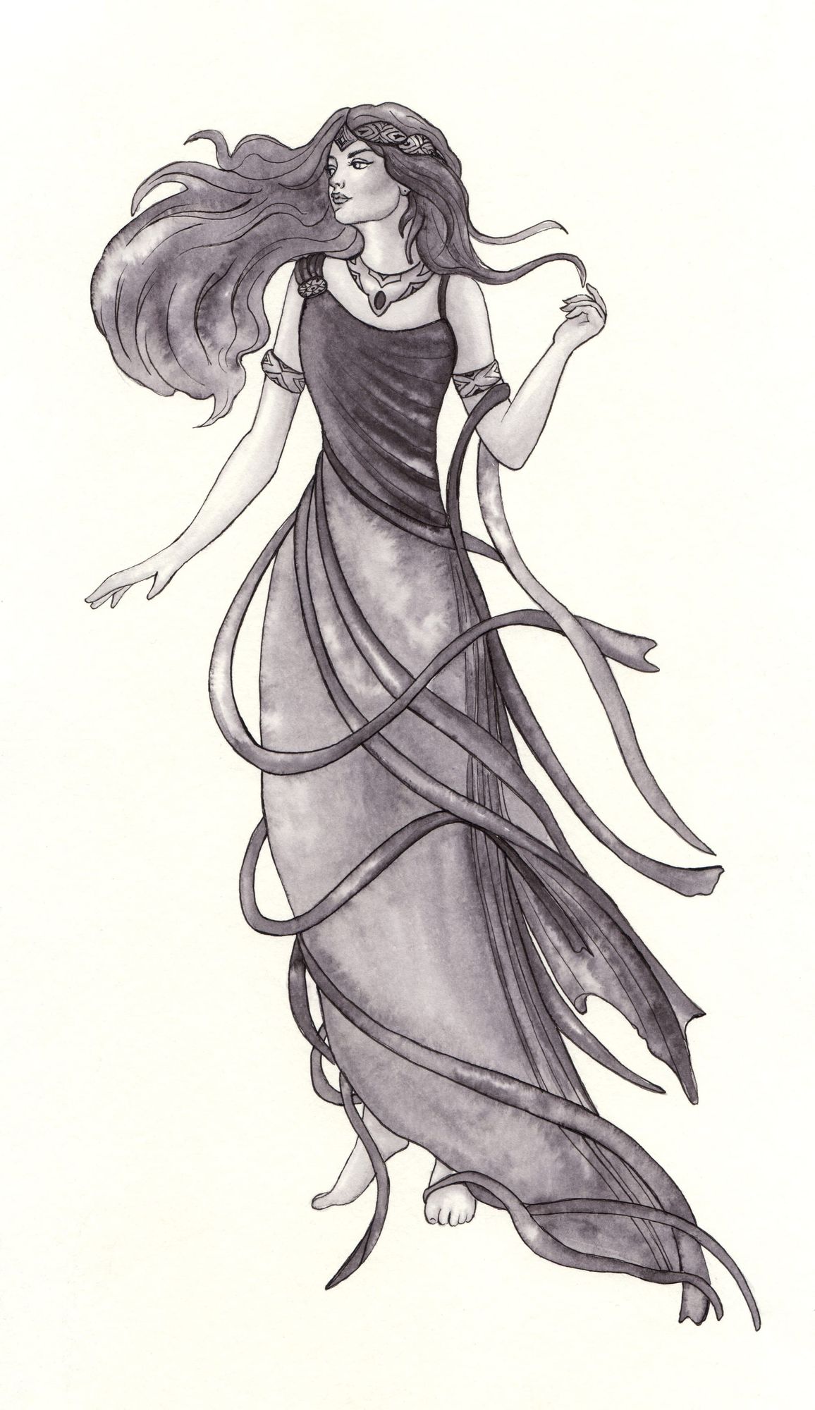 Image of Celtic Goddess Rhiannon