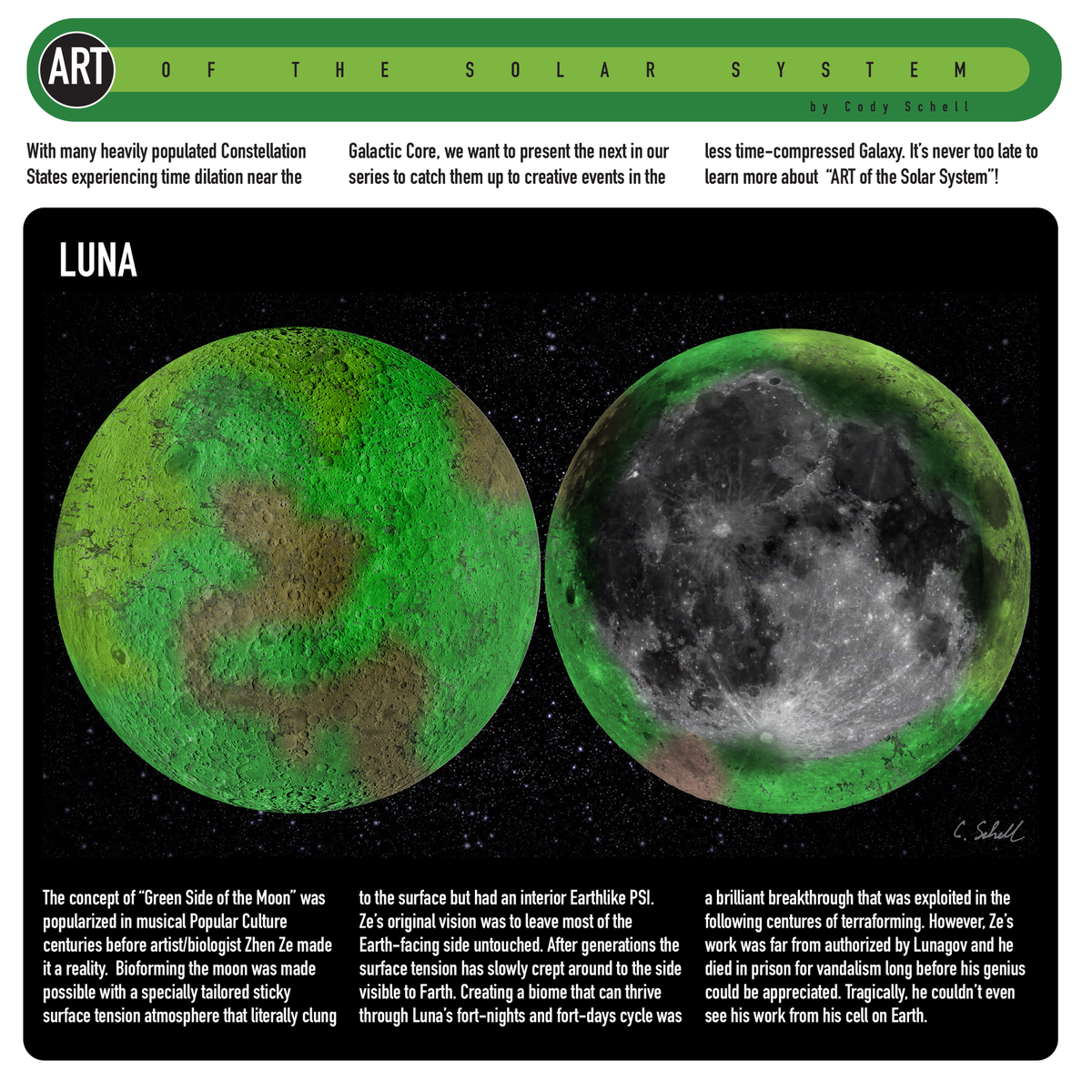 ART of the Solar System #3