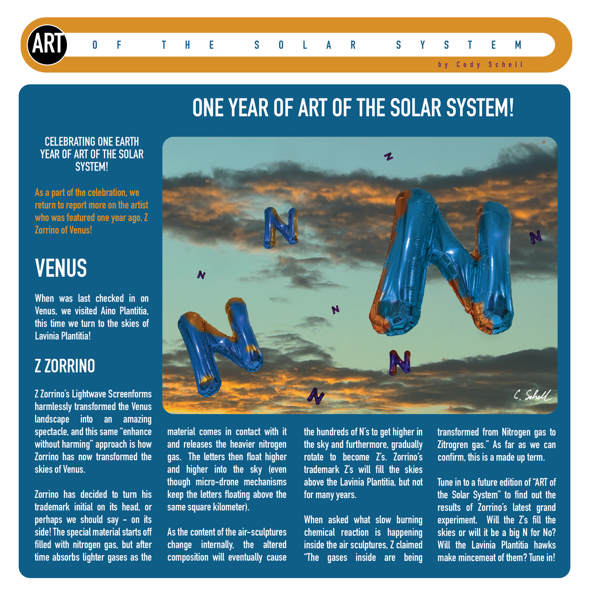 ART of the Solar System #12