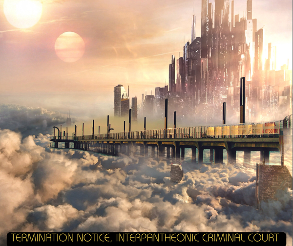 A mythological city in the clouds.