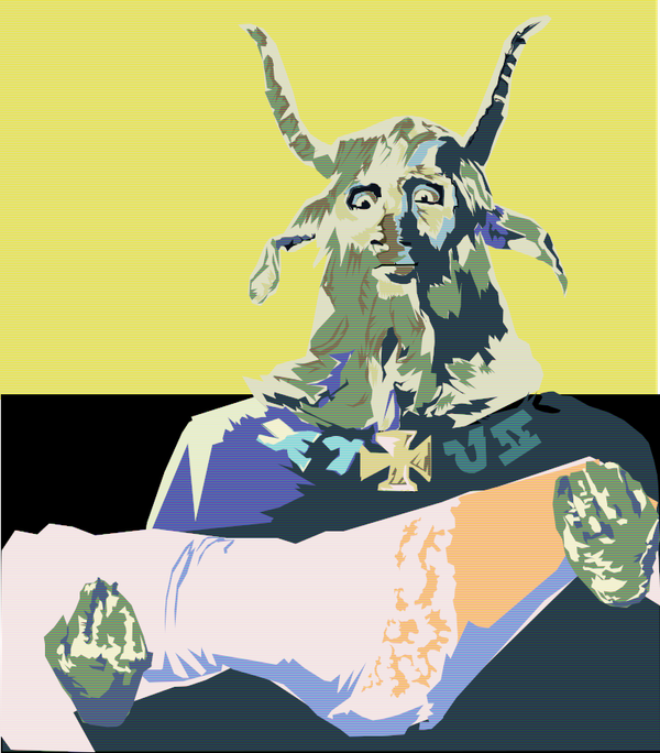 A Personal History of Horror Films in 101 Quirky Objects #70 - Rear-view mirror in The Devil Rides Out (1968)