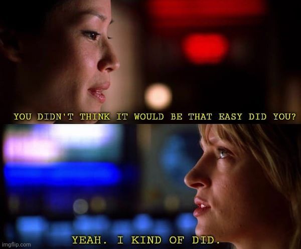 For Just A Second There, Trying Not To Get Excited While Getting Excited