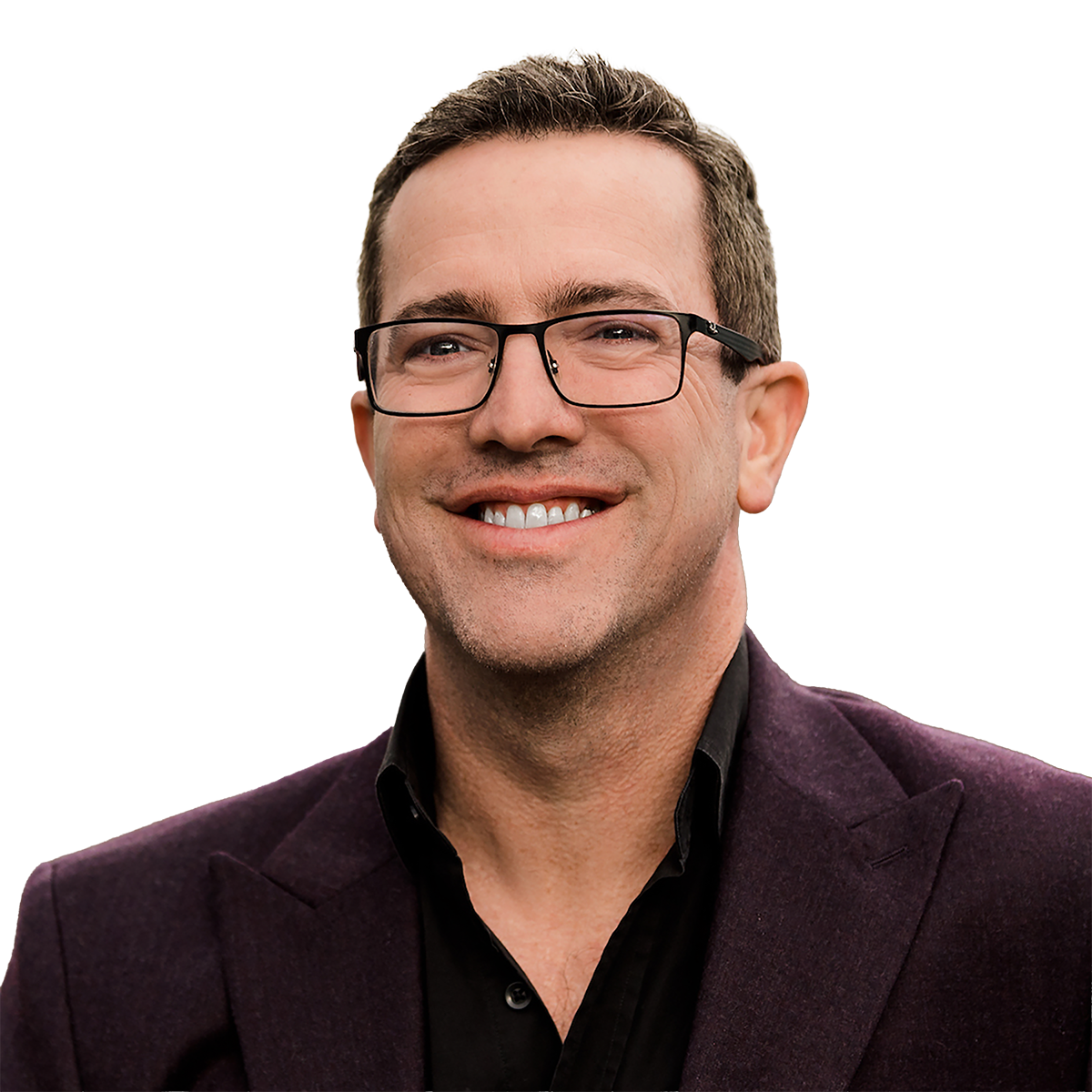 Tom Frazier Portrait Square with Transparent Background