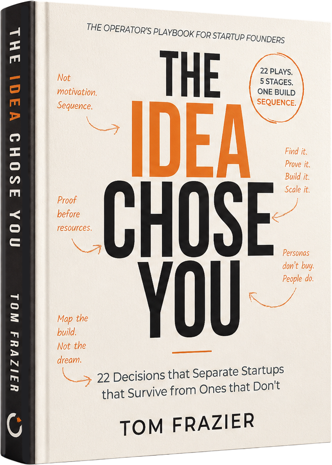 The Idea Chose You — book cover