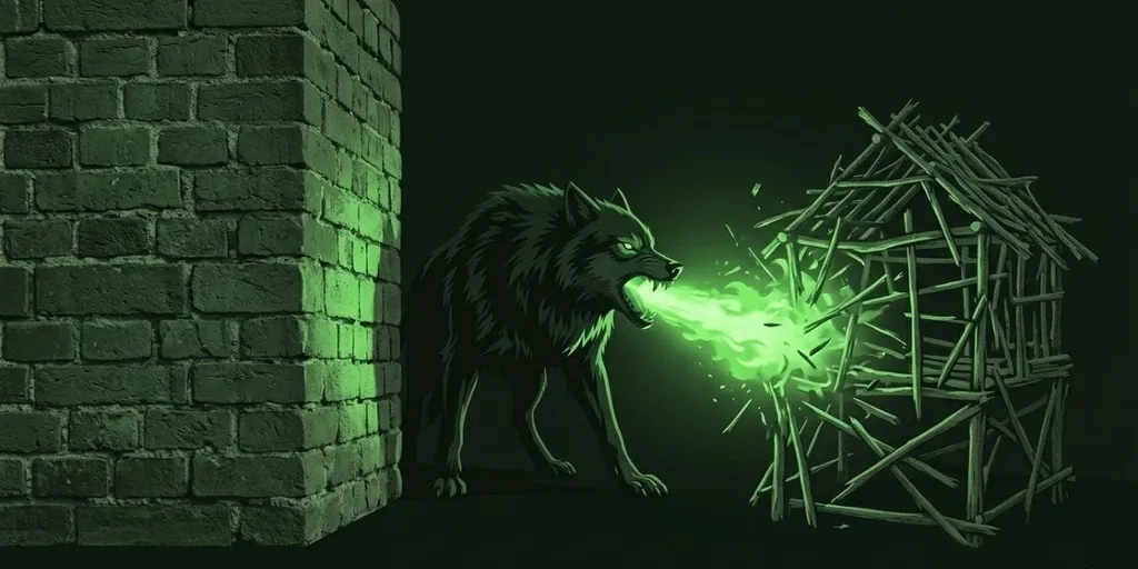 The Third Pig Principle — AI built your house and the wolf is already at the door.