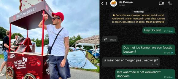 Douwe Egberts zet in op jongeren met opvallende activatie met influencers op Lowlands