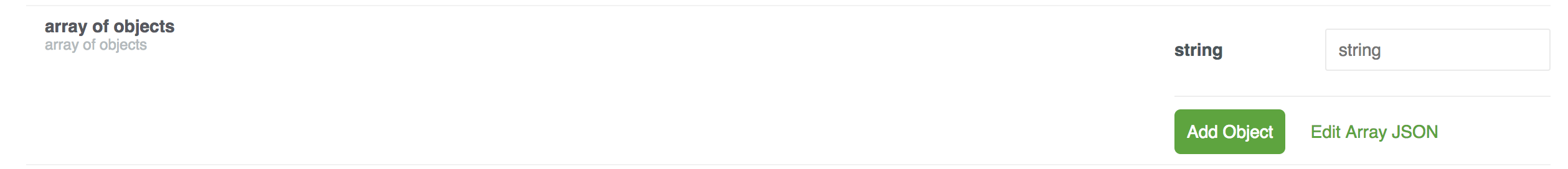 array builder for nested objects
