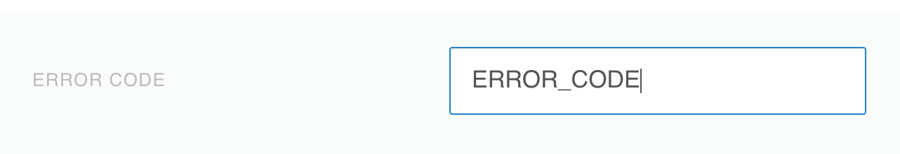 Error code screenshot