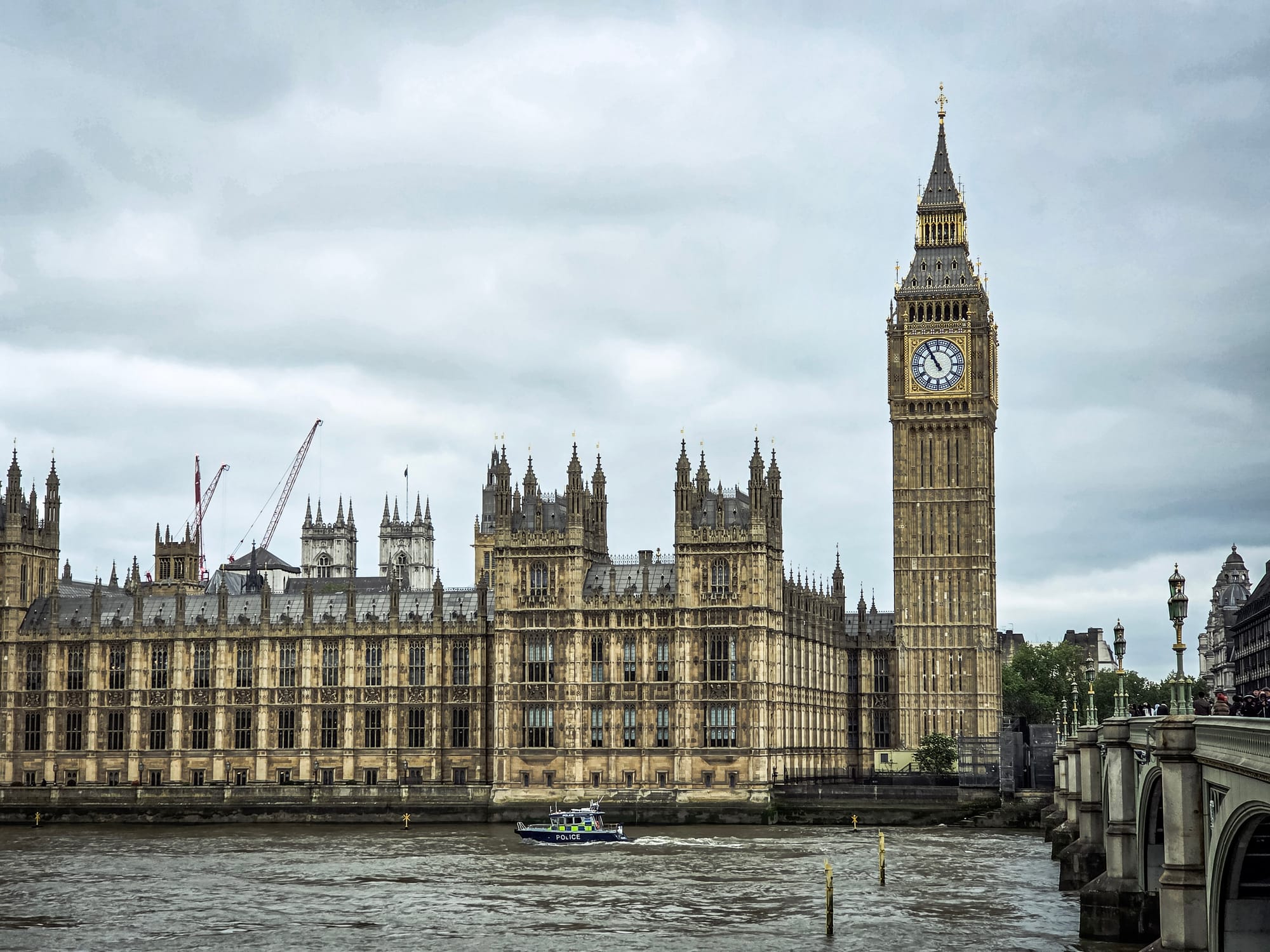 Elizabeth Tower and The Palace of Westminster