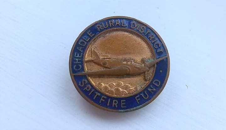 Cheadle Rural District Spitfire Fund Badge