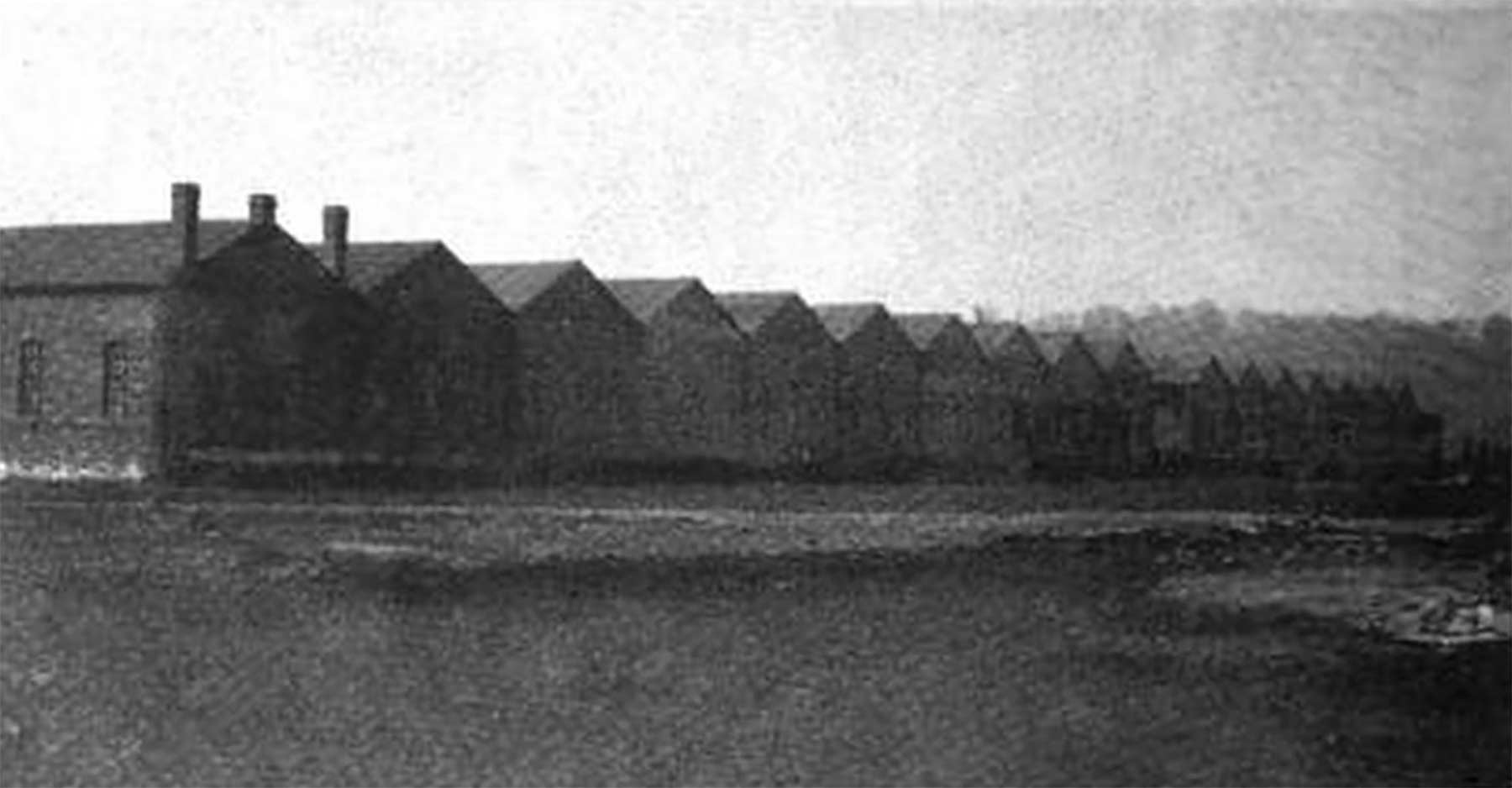 Barnum and Bailey circus winter quarters buildings at Stoke-on-Trent