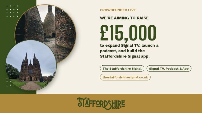 Our Crowdfunder Is Live: Help Us Grow The Staffordshire Signal