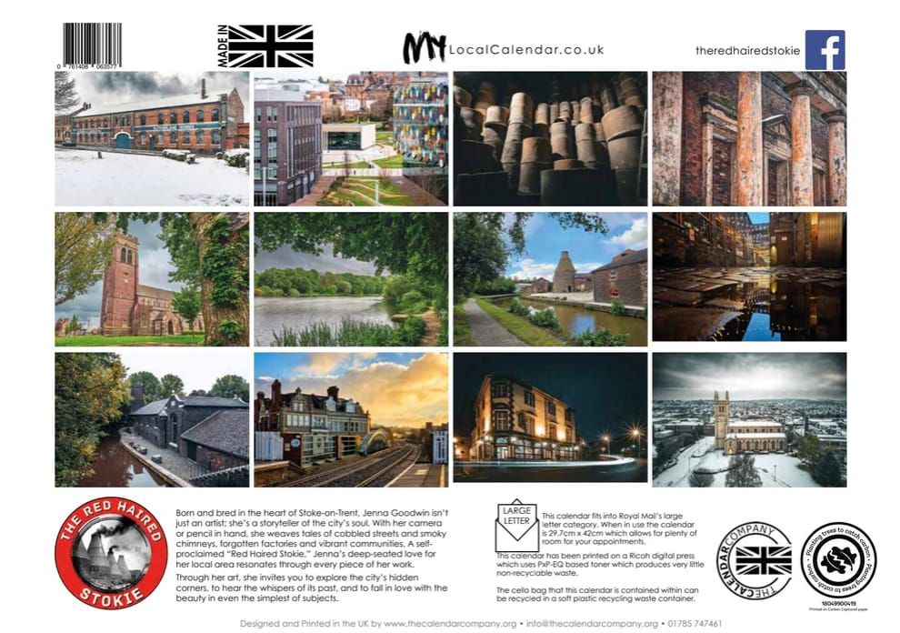 Last chance to order your 2026 Stoke-on-Trent Calendar