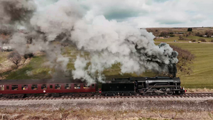USATC 6046: A Hardworking Steam Survivor in the Staffordshire Countryside