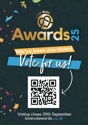 We’ve Been Shortlisted for an Award – and We Need Your Vote!