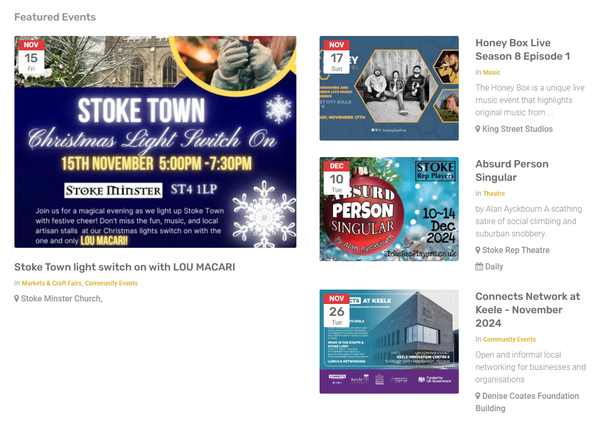 Connecting Our Community: A Central Hub for Stoke-on-Trent