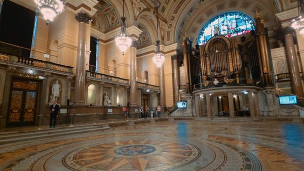 Walking on the Minton Tiles: Inside St George's Hall, Liverpool