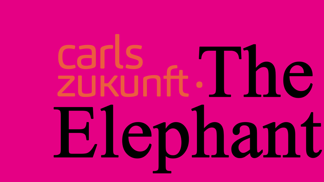 Markenlogo "The Elephant" von Carls Zukunft