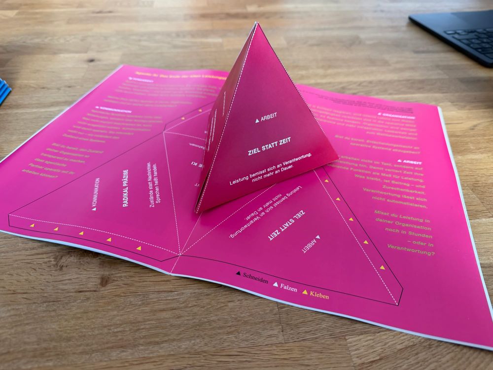 Journal #02 Agentic AI: Der Tetraeder zum Selberbauen Beitragsbild