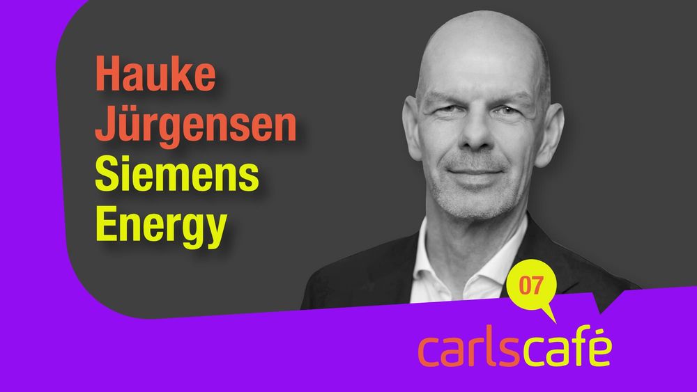 Die Energiewende wird im Netz entschieden. Hauke Jürgensen, Siemens Energy Beitragsbild