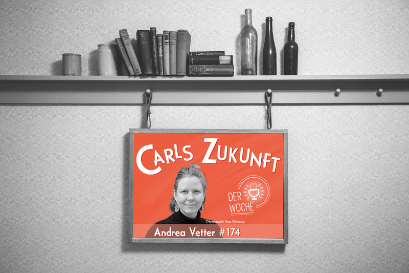 #174 Andrea Vetter - Degrowth: Was kommt nach dem Wachstum? Beitragsbild