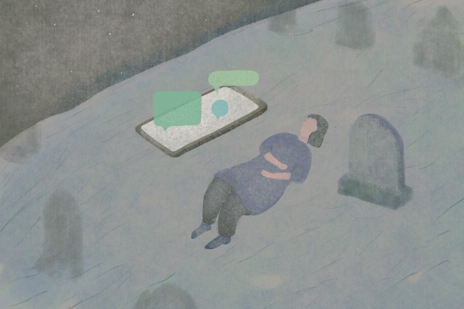 图片来自端传媒文章《他们在后疫情时代里幸存，在不被承认的死亡中受难》 https://theinitium.com/article/20241206-mainland-covid-bereaved-in-post-covid-china