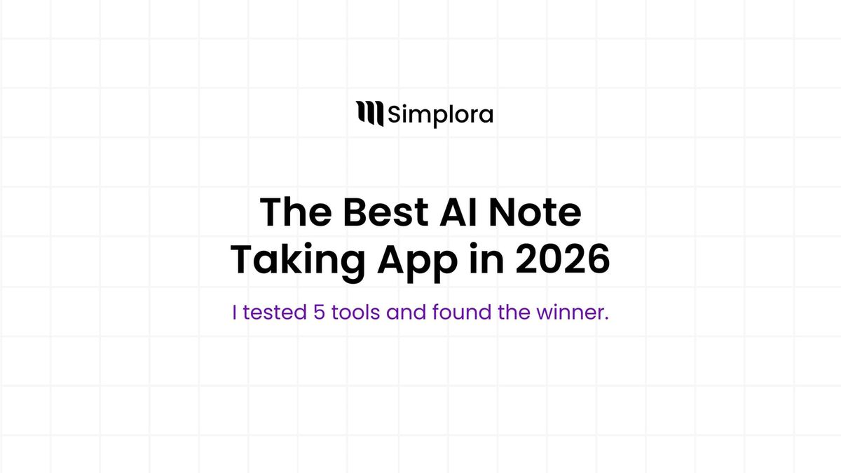 Best AI Note Taking App: I Tested 5 Tools. Here's the Winner