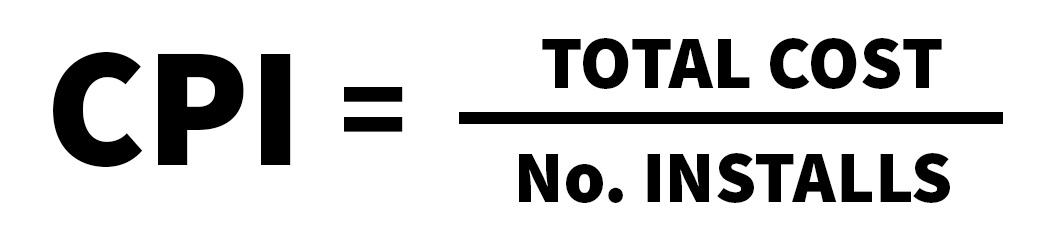 Cost Per Install Formula