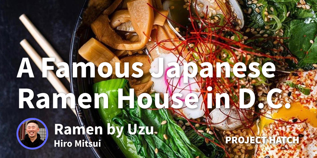 How I Worked My Way to Running DC's Top Spot for Japanese Comfort Food