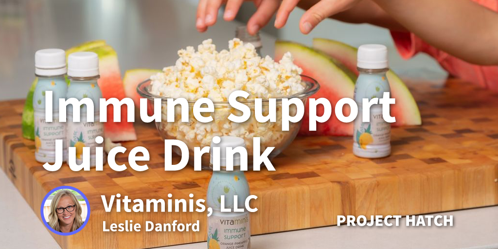 How I Created Easy-To-Serve, Fun-To-Drink Immunity Beverage