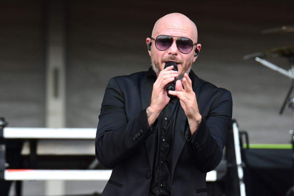 Pitbull Singing