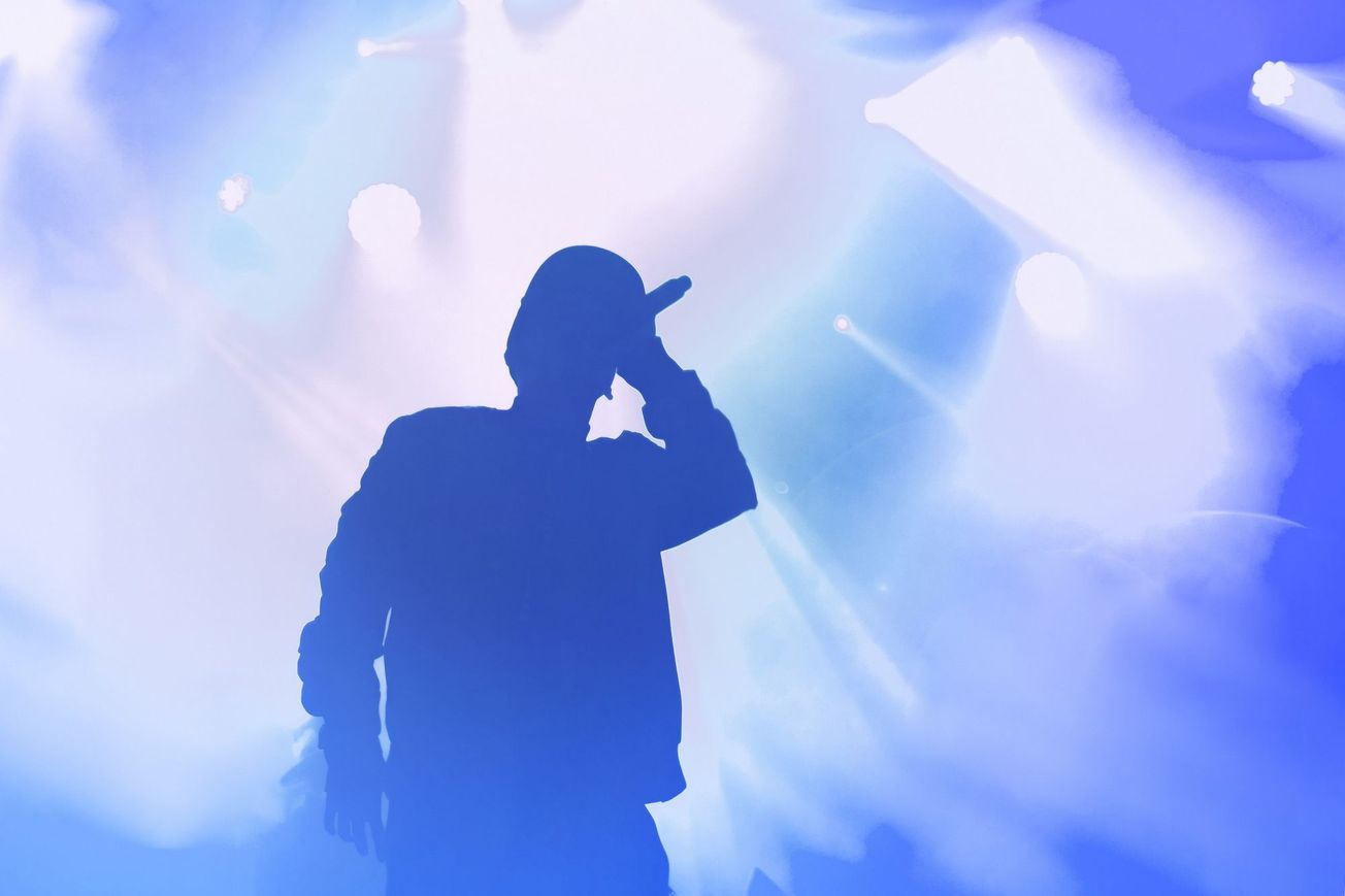 Rapper On Stage