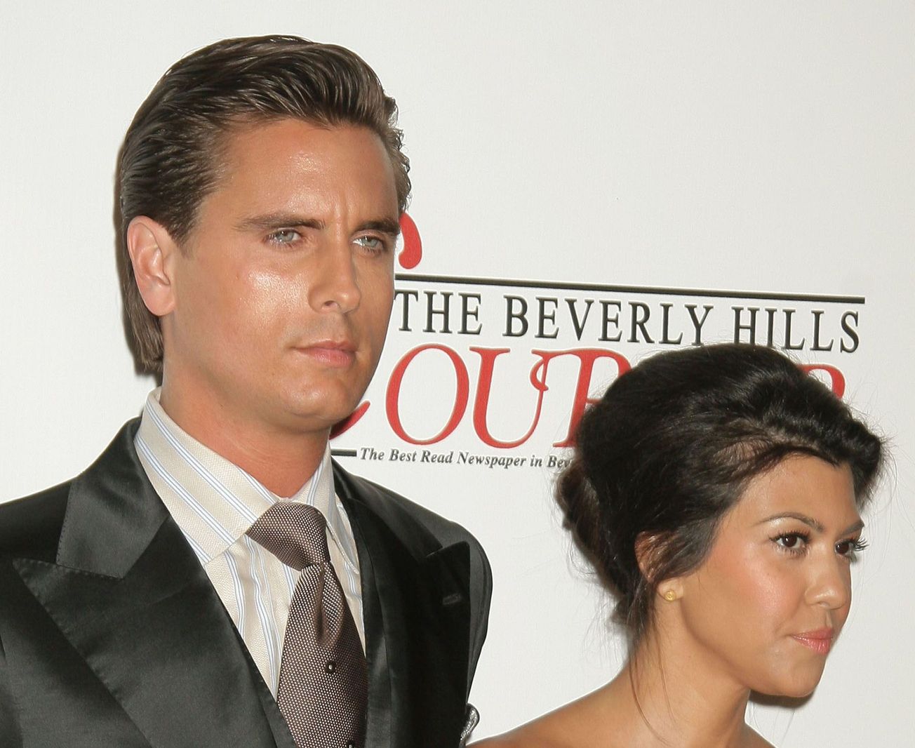 Scott Disick with Kourtney