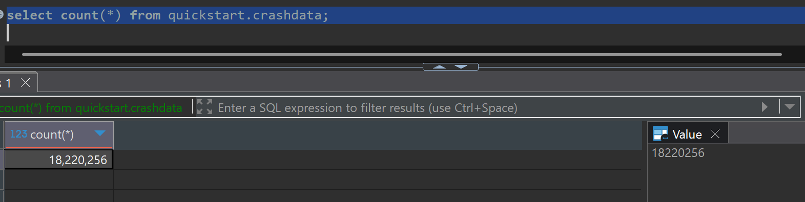 StarRocks Data Loading Results