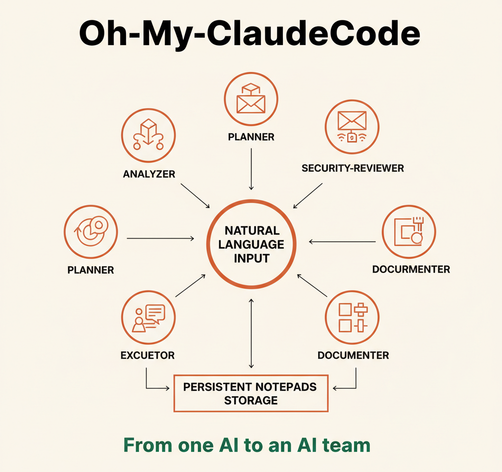 Oh-My-ClaudeCode: 단일 AI에서 AI 팀으로