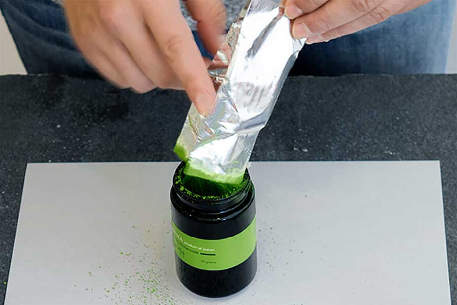 How to transfer your matcha