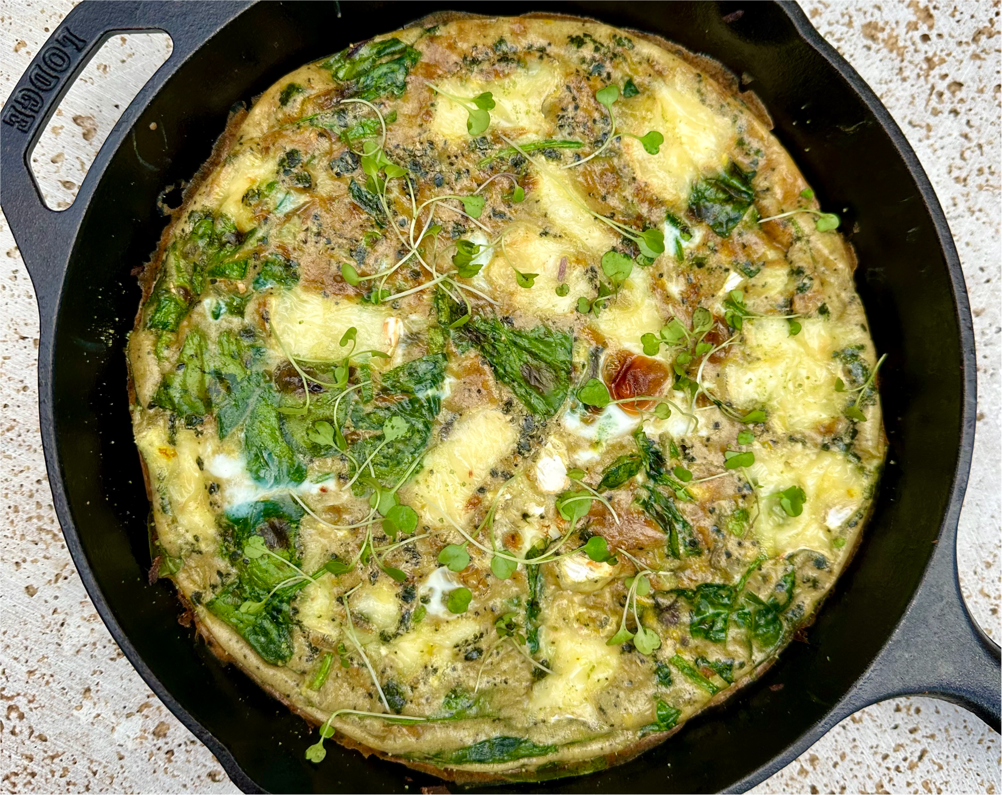 Matcha Frittata