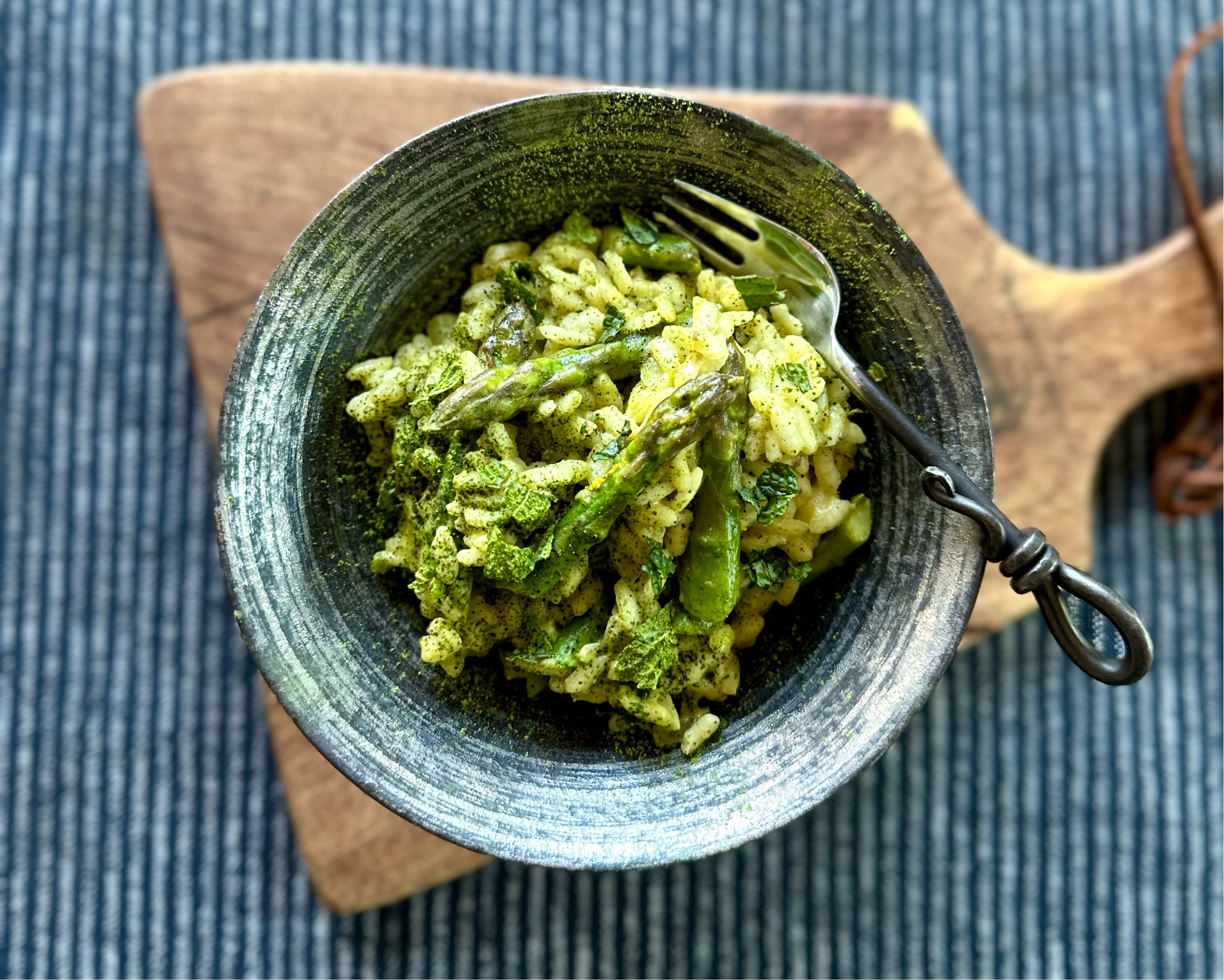 Green Risotto with Asparagus