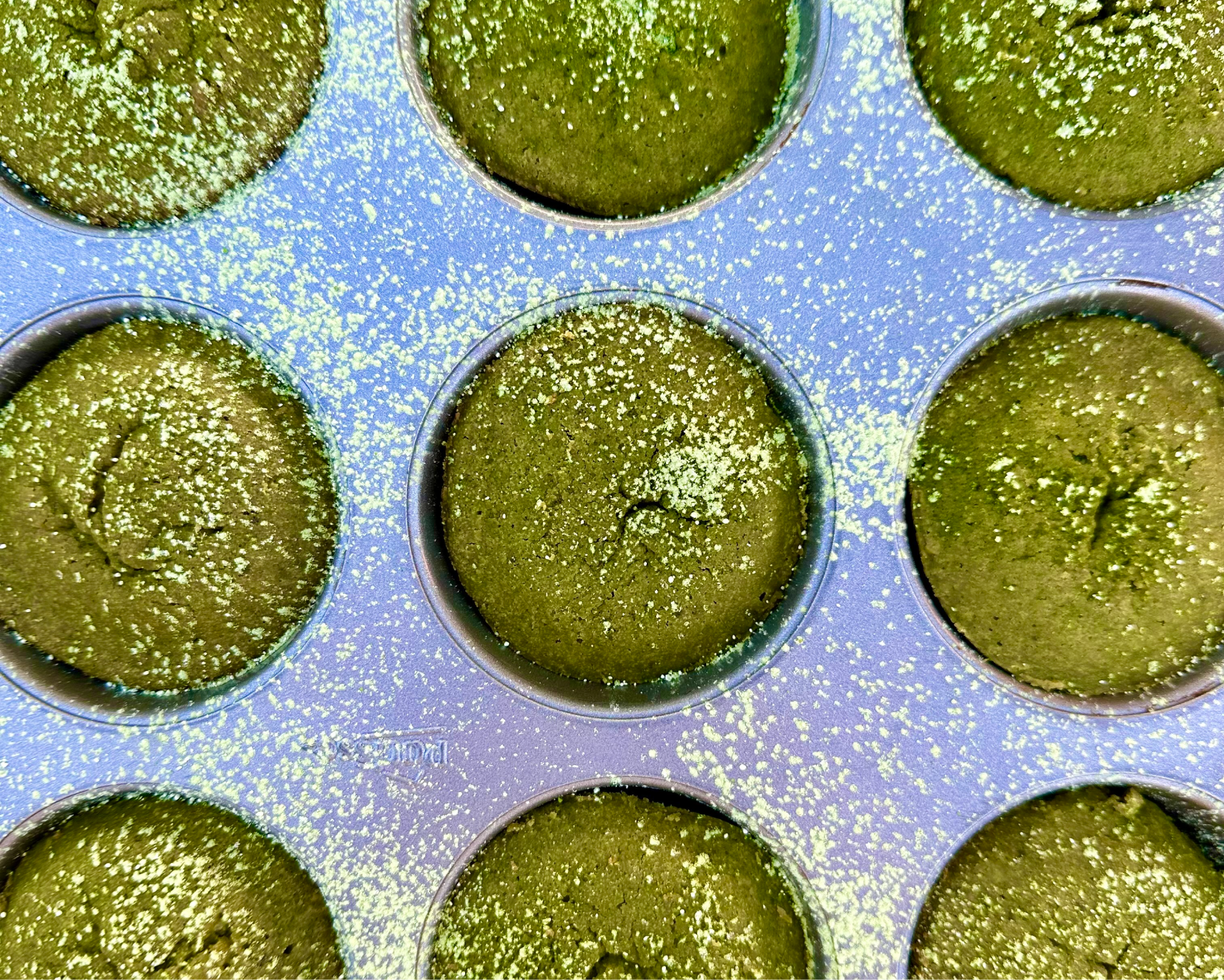 Matcha Mochi Muffins