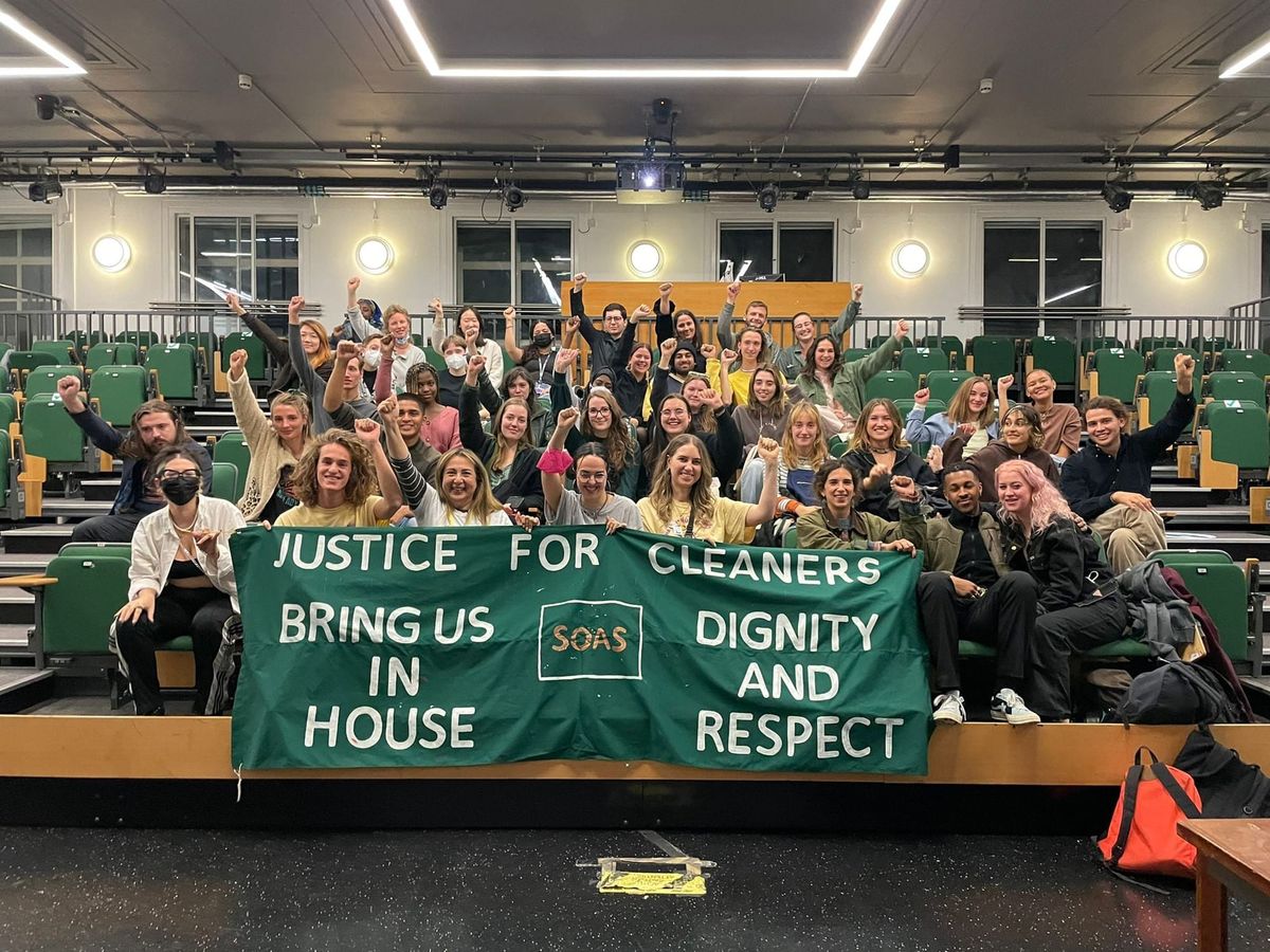 SOAS Cleaners Allege Unfair Treatment Against SOAS Management