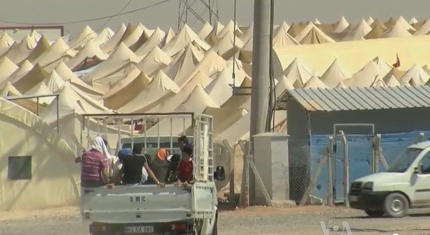 Bleak winter for refugees in the Middle East