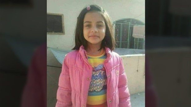 8 year old raped and murdered in Kasur, Pakistan.