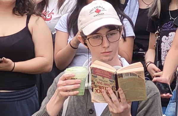Pretending to Read Sylvia Plath at the Performative Male Contest