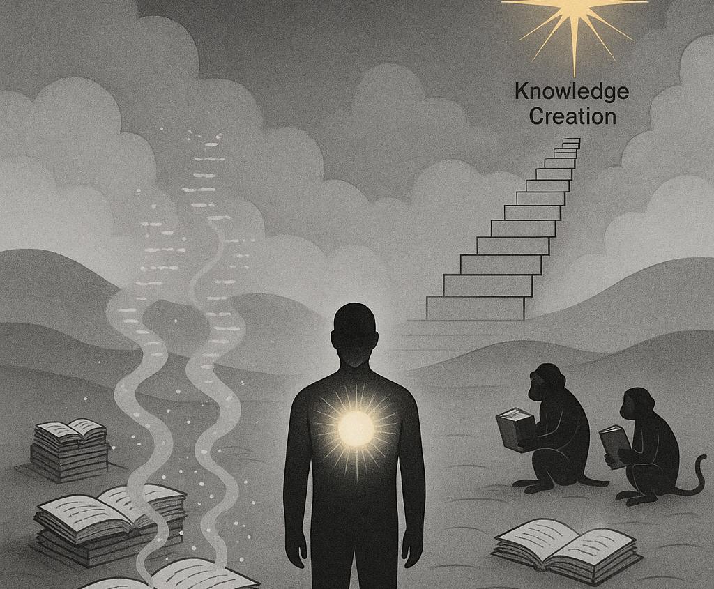 From Borrowed Knowledge to Personal Insights