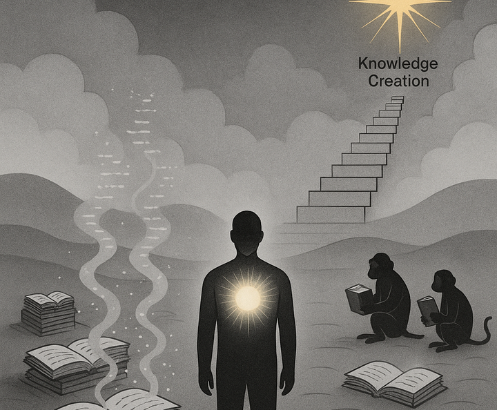 From Borrowed Knowledge to Personal Insights