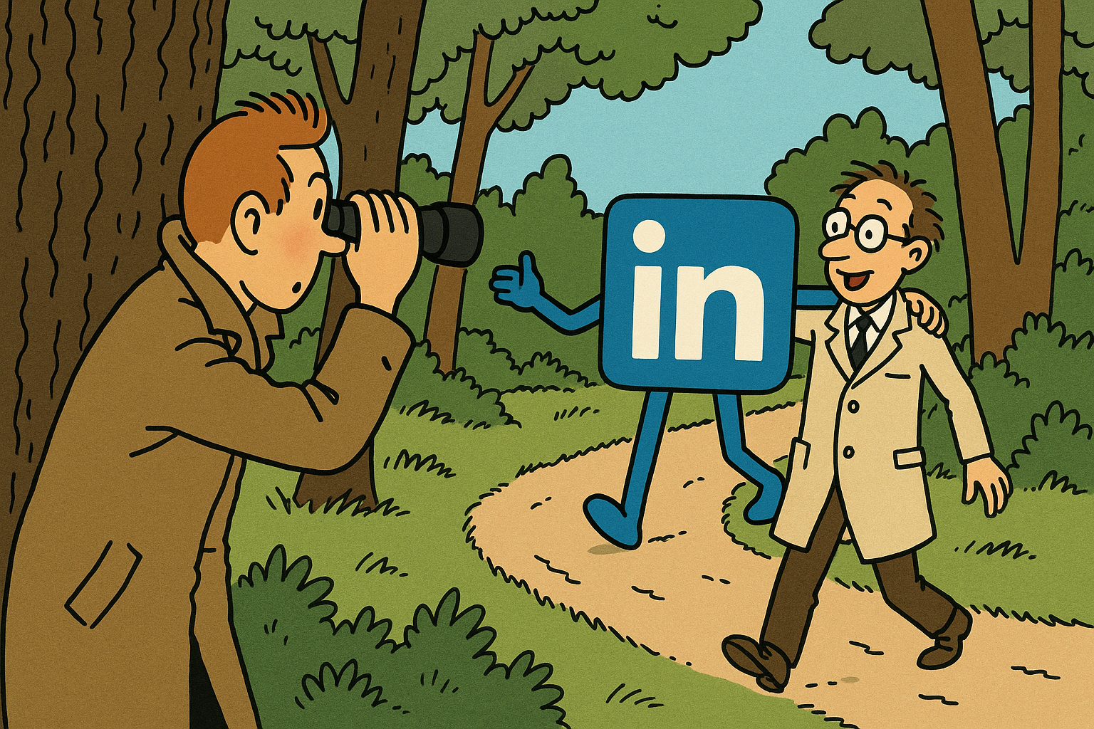 Lur lige LinkedIn lige her og nu lige sådan her